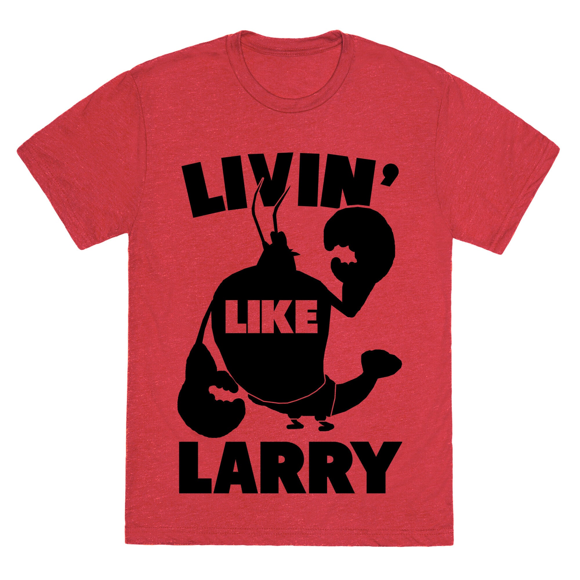 Livin' Like Larry Unisex Triblend Tee